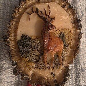 Vintage Metal Bolo Tie, Nice Buck, Elk, Deer, White Tail, Nature, Wildlife, Hunt